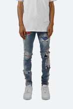 Load image into Gallery viewer, X161 Stretch Denim - Blue