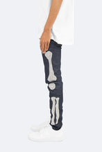 Load image into Gallery viewer, X199 Stretch Skeleton Denim - Raw Blue