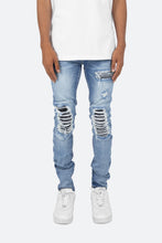 Load image into Gallery viewer, X203 Stretch Denim - Blue/Black