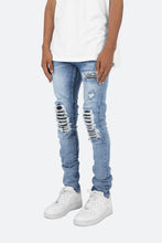 Load image into Gallery viewer, X203 Stretch Denim - Blue/Black