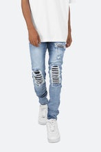 Load image into Gallery viewer, X203 Stretch Denim - Blue/Black
