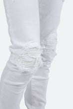 Load image into Gallery viewer, X203 Stretch Denim - White