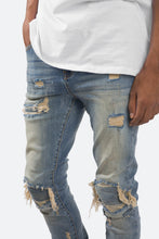 Load image into Gallery viewer, X162 Stretch Denim - Blue
