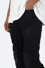 Load image into Gallery viewer, X203 Stretch Denim - Black/Black
