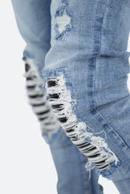 Load image into Gallery viewer, X203 Stretch Denim - Blue/Black
