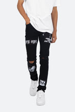 Load image into Gallery viewer, X236 Stretch Denim - Black
